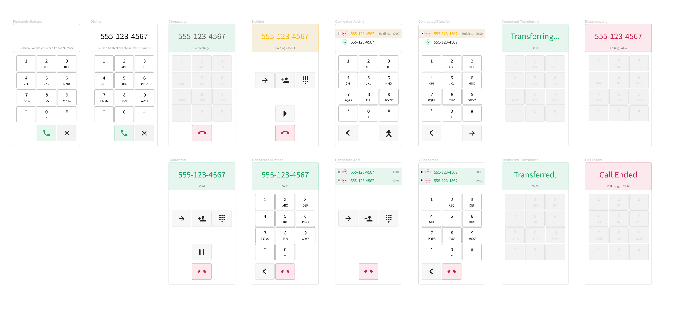 Dialer in its own window.
