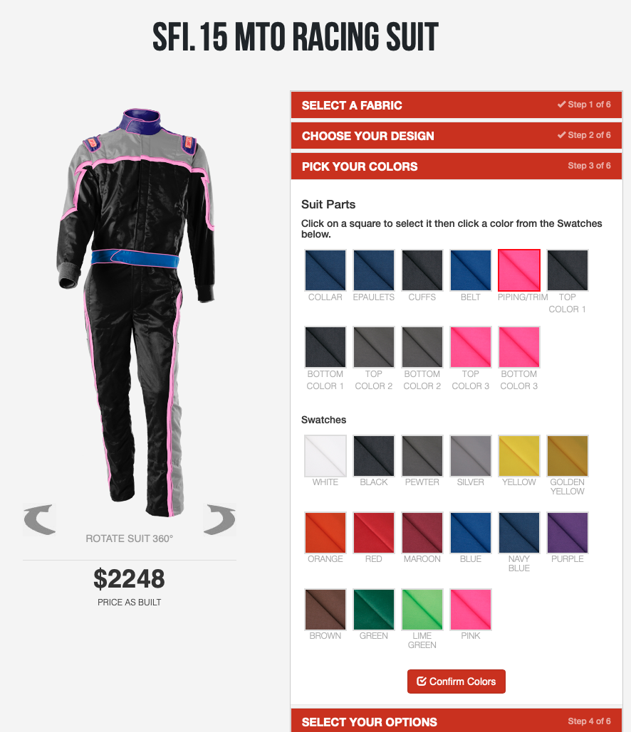 Simpson Firesuit Designer